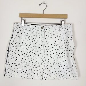 Lohla Starry Golf Skort white, black stars